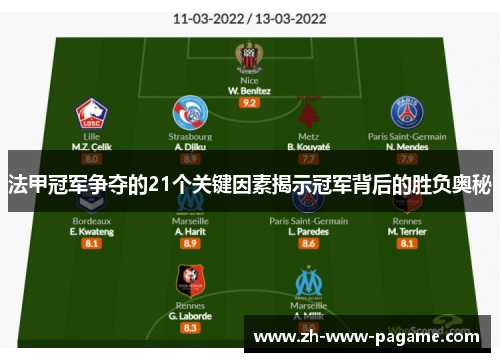 法甲冠军争夺的21个关键因素揭示冠军背后的胜负奥秘
